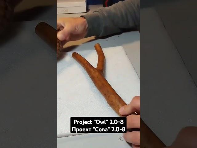 Project "Owl" 2.0 -8 / Проект "Сова" 2.0-8  #diy #craft #handmade #diyprojects