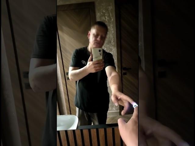 Полукруглое зеркало с подсветкой на заказ. Монтаж зеркала #зеркалоназаказ #зеркалосподсветкой