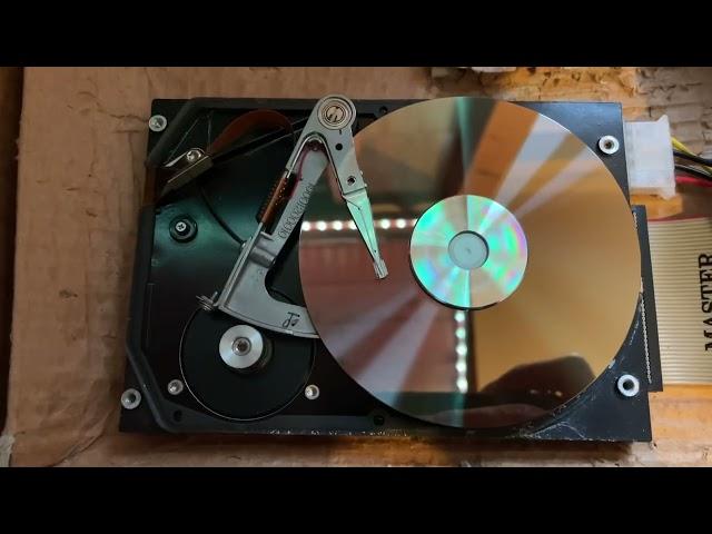 Inside of an extremely rare Daeyoung DX-3120A hard drive