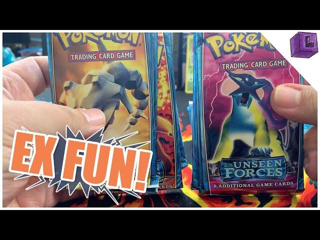 Hunting For Gold Star Pokemon Cards | Opening Unseen Forces Packs