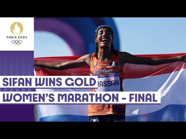 Sifan Hassan completes remarkable treble with gold in women's marathon | Paris 2024 Highlights