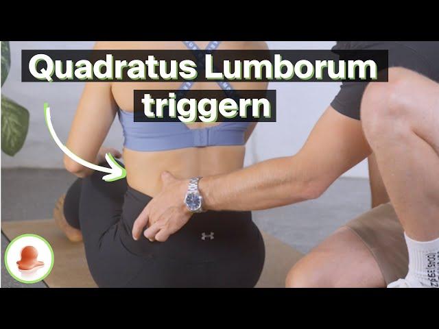 Triggerdinger Middle Man | Quadratus Lumborum triggern | Verspannungen unterer Rücken