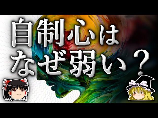 なぜ私達は目の前の欲求に負けてしまうのか？【ゆっくり解説】