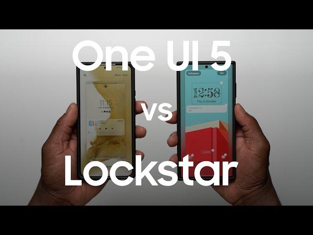 Samsung One UI 5 Beta 3 vs Goodlock (LockStar)