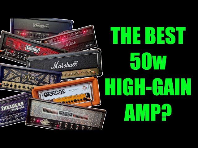 METAL Amp Shootout! (50 watts)