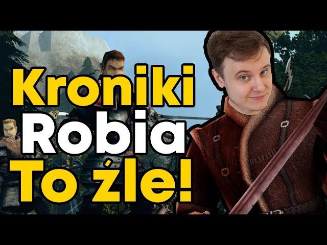 Kroniki Myrtany: Archolos - Popełnia WIELE BŁĘDÓW - Moja recenzja MODA do Gothic II Noc Kruka