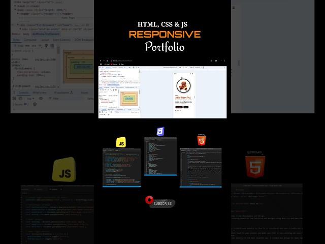 responsive #portfolio #webdesign #webdevelopment #responsivedesign #html #css #javascript #frontend