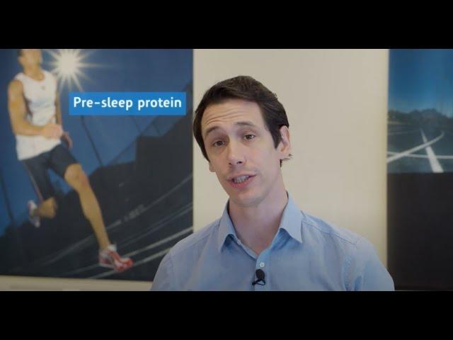 FrieslandCampina Pre sleep protein Jorn Trommelen ENG