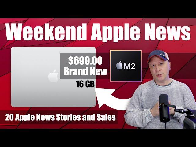 $699 New MacBook, M3 Ultra Chip Benchmarks, 11th Gen iPad Ram, and More Apple News