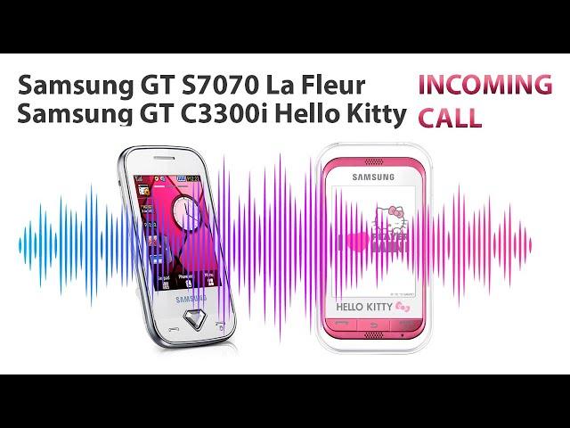 Samsung GT S7070 & Samsung GT C3300i / Incoming calls & Retro Ringtones & outgoing calls