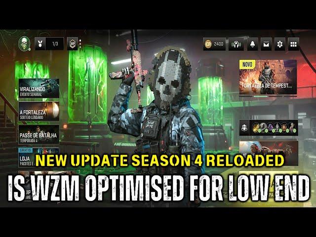 is warzone mobile optimized? warzone mobile new update optimization mid/low end device (android/ios)