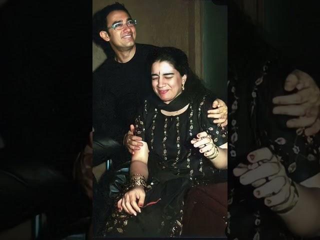 Aamir Khan ex wife Reena Dutta daughter Ira Khan and son Junaid Khan Khan family photo #short