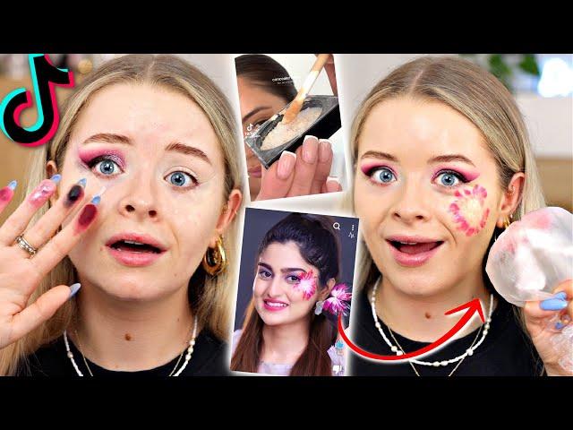 Testing *Tiktok Viral* MAKEUP HACKS August 2024