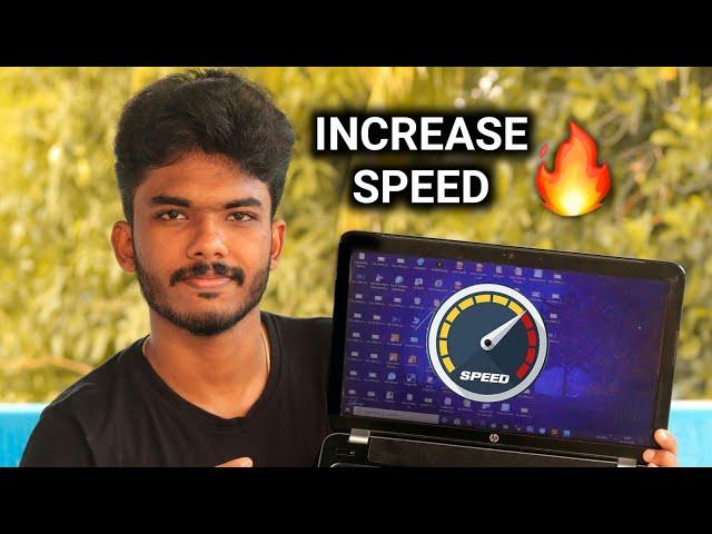 ⏫How to Increase PC/Laptop Speed in 4 simple Steps | Tamil