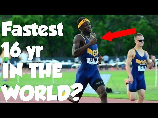 FASTEST 16 yr. IN THE WORLD? - Tyrese Cooper - Track and Field Nation