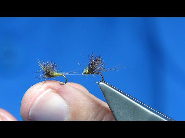 Tying  Size 20 Duns using the New F.M Ultra Dry Yarn