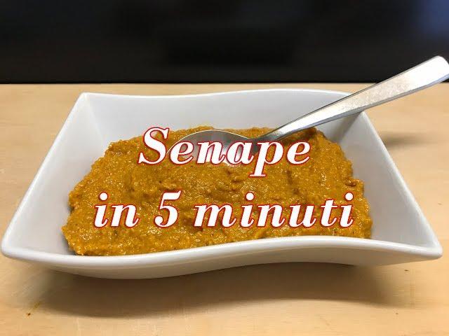 Senape Fatta in Casa Pronta in 5 minuti – Ricetta facilissima - Homemade Mustard Ready in 5 minutes