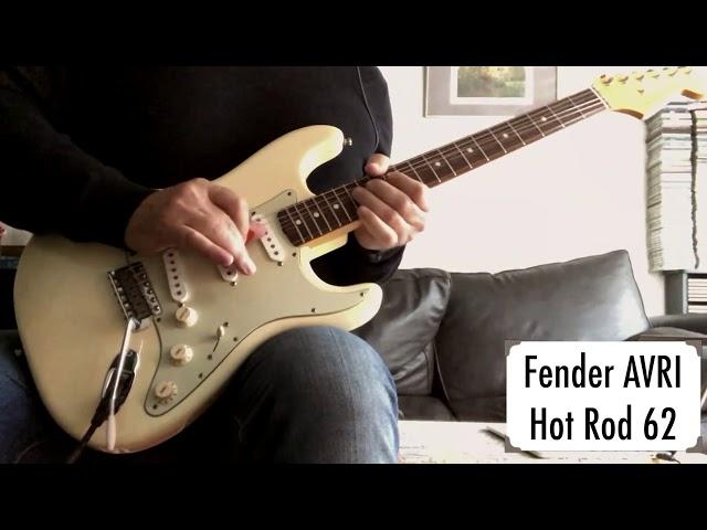 Comparación: Fender AVRI Strat vs  Miranda Strat parte 3/3: OVERDRIVE