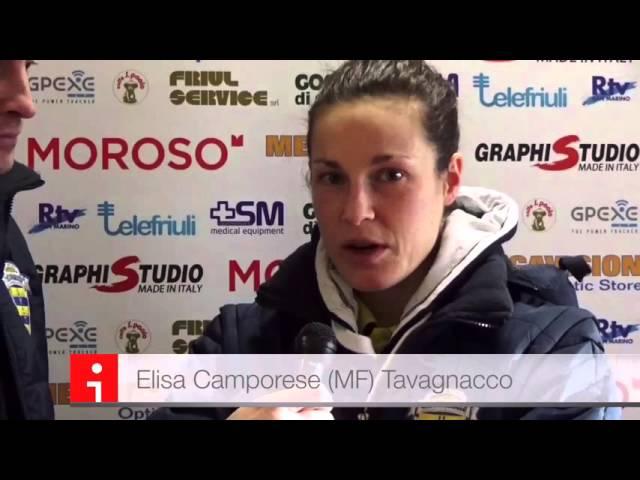 Elisa Camporese post Verona vs Tavagnacco 1-5