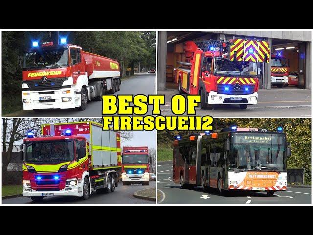 [100K SUB-SPECIAL!] - BEST OF Emergency Response Videos by FIRESCUE112 | 2013-2019 | 75 Minutes 