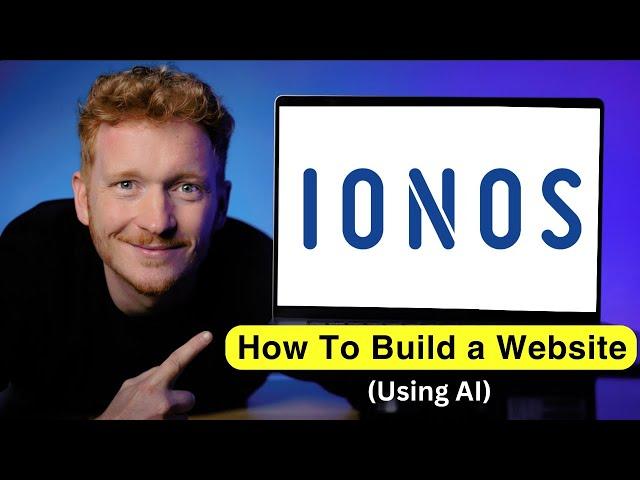 How To Build A Website With IONOS - Tutorial 2024 - The new AI Website Builder of IONOS ‍