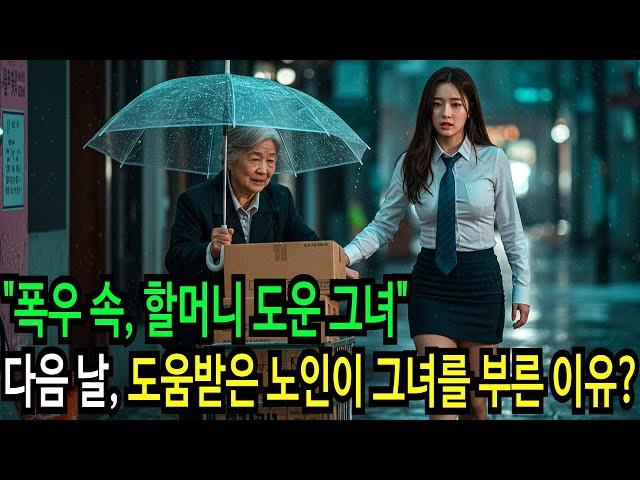 그날 그녀가 도왔던 할머니의 진짜 정체는? 인생이야기ㅣ사연라디오ㅣ오디오북