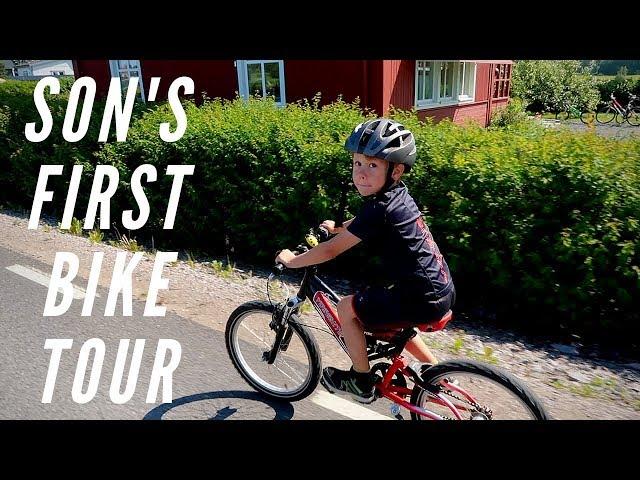 5-Year-Old Kid Goes On His First Bike Tour And Cycles 33 Km - Bike Overnight Day 1