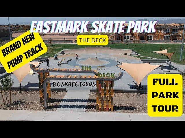 Brand New Pump Track Skate Park In Mesa! The Deck Skate Park at EastMark! Arizona