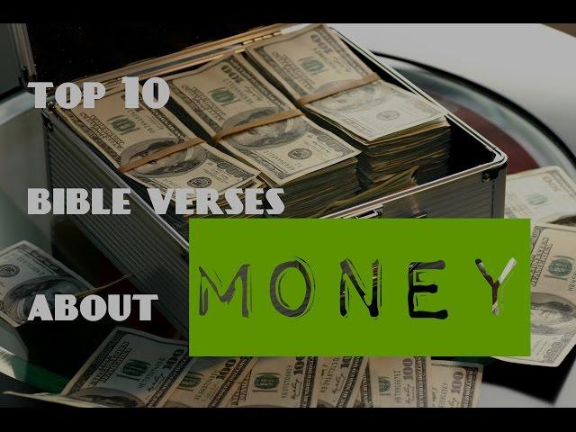 10 Bible Verses About Money