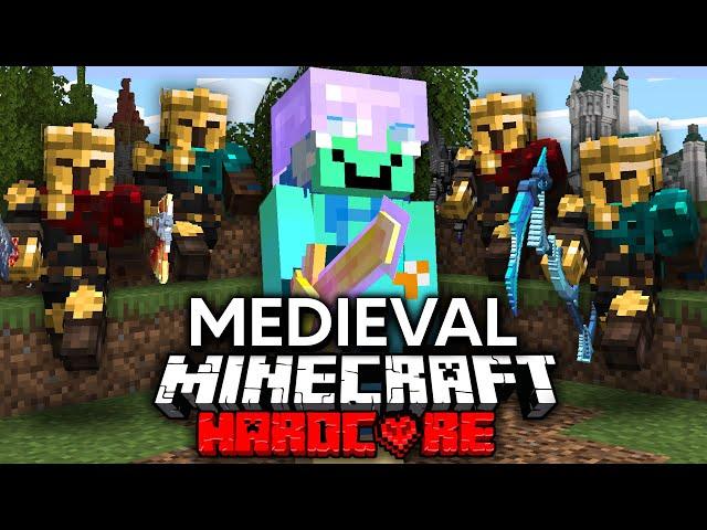 100 Players Simulate a Medieval Minecraft Tournament