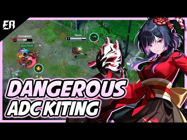 DANGEROUS ADC KITING TSUBAME | ETERNAL RETURN PRO GAMEPLAY