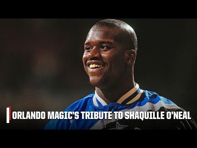 The Orlando Magic's tribute video as they retire Shaquille O'Neal's jersey No. 32  | NBA on ESPN