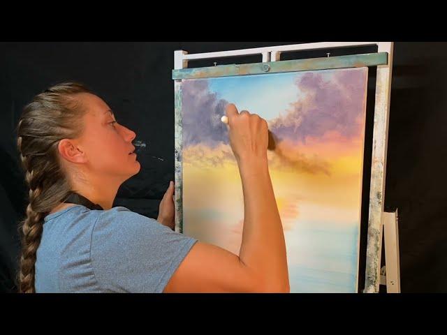 Oil Painting Tutorial #4 "Baltic Seas" by Kaylee Rakowski