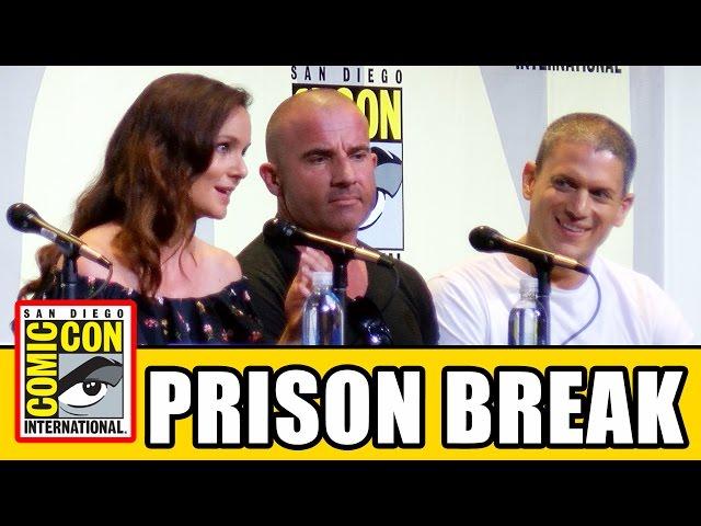 PRISON BREAK Comic Con 2016 Panel - Season 5, Wentworth Miller, Dominic Purcell, Sarah Wayne Callies