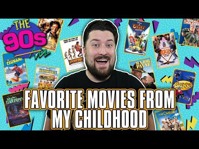 My 35 Favorite Movies From My Childhood | 90's Nostalgia Overload!!!