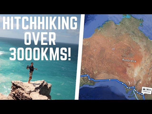 HITCH HIKING ACROSS AUSTRALIA!! ... (Perth to Melbourne)