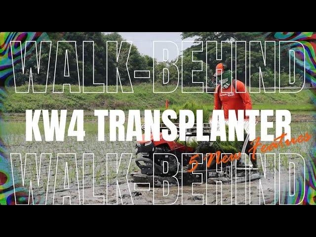 Bakit dapat mong bilhin ang Kubota KW4 Rice Transplanter?