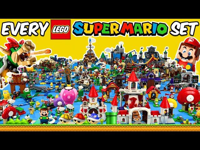 I Built EVERY LEGO Super Mario Set EVER Made...