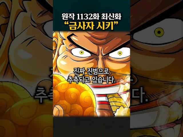 금사자 시키의 귀환? (1132화 최신)