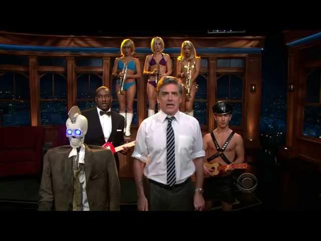 Late Late Show with Craig Ferguson 4/5/2010 Kristen Bell, Grant Imahara (Geoff Peterson's debut)