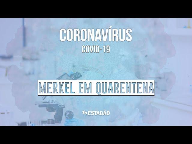 Angela Merkel em quarentena