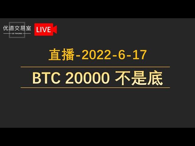 UD优道-交易室直播-BTC 20000不是底（上）