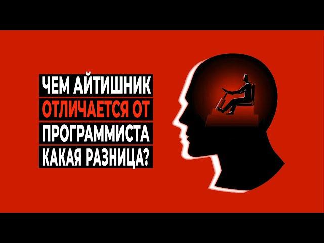Чем айтишник отличается от программиста