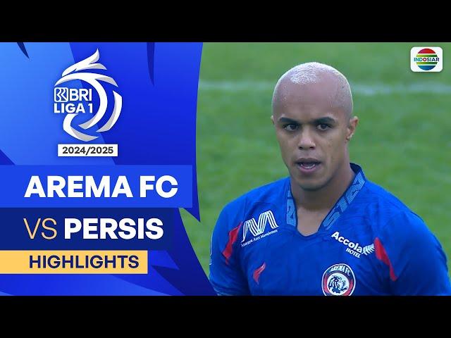 Arema FC VS Persis Solo - Highlights | BRI Liga 1 2024/25