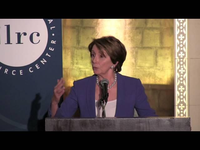 Congresswoman Nancy Pelosi at the 23rd Phillip Burton Immigration & Civil Rights Awards