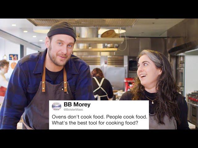 Bon Appétit's Brad & Claire Answer Cooking Questions From Twitter | Tech Support | WIRED