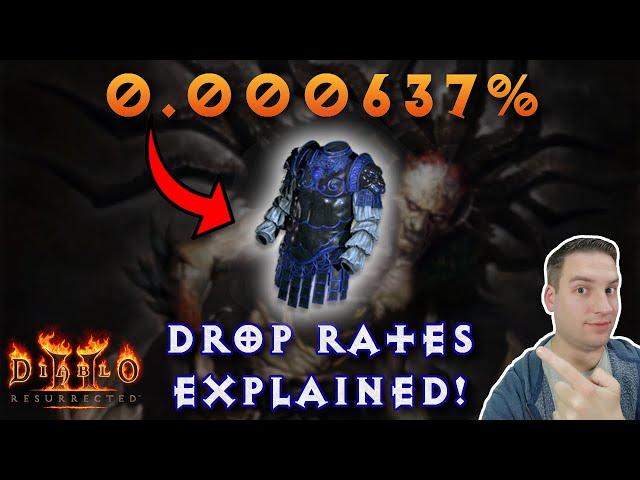 D2R Drop Rates Explained (and how to change them)