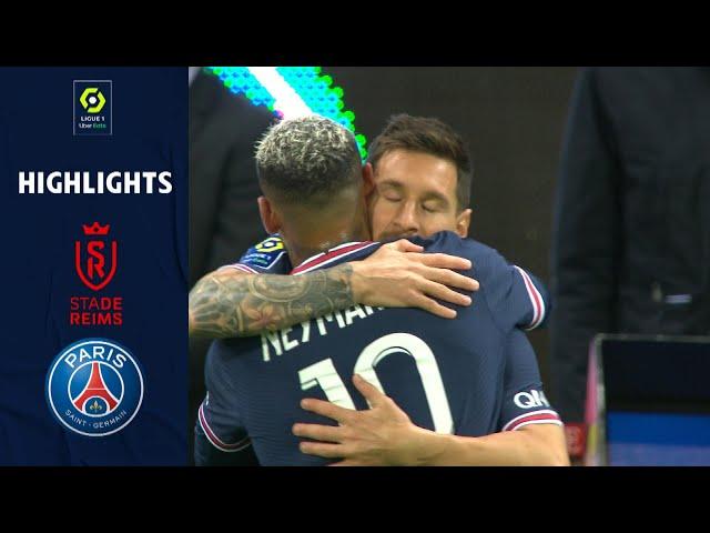 STADE DE REIMS - PARIS SAINT-GERMAIN (0 - 2) - Highlights - (SdR - PSG) / 2021-2022