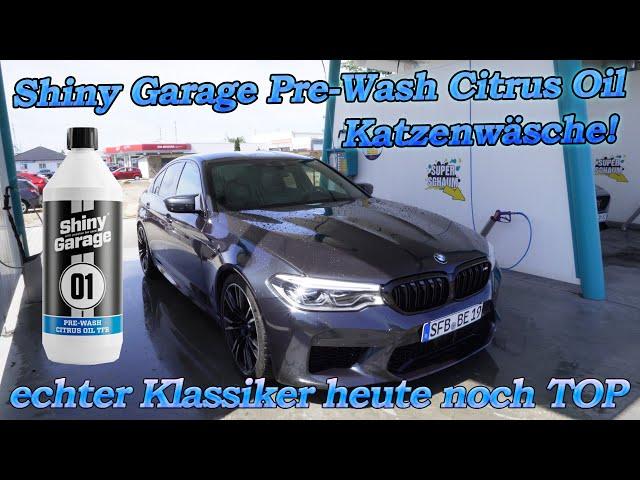 Schnelle Katzenwäsche nur mit Vorreiniger? Shiny Garage Pre-Wash Citrus Oil im Test - Empfehlung!