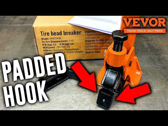 VEVOR Tire Bead Breaker Review on Aluminum Wheels